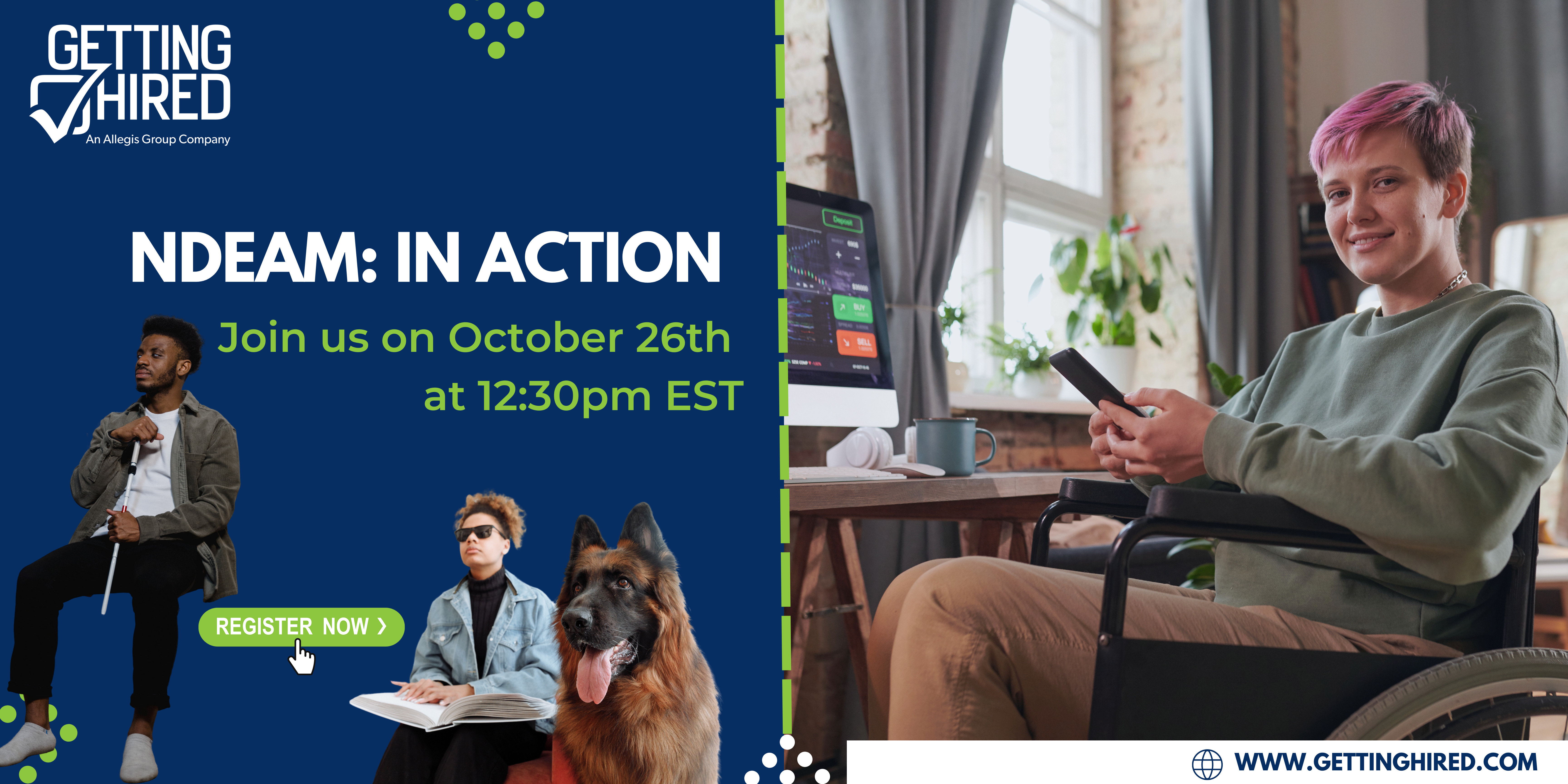 Register for Getting Hired's NDEAM In Action Event!